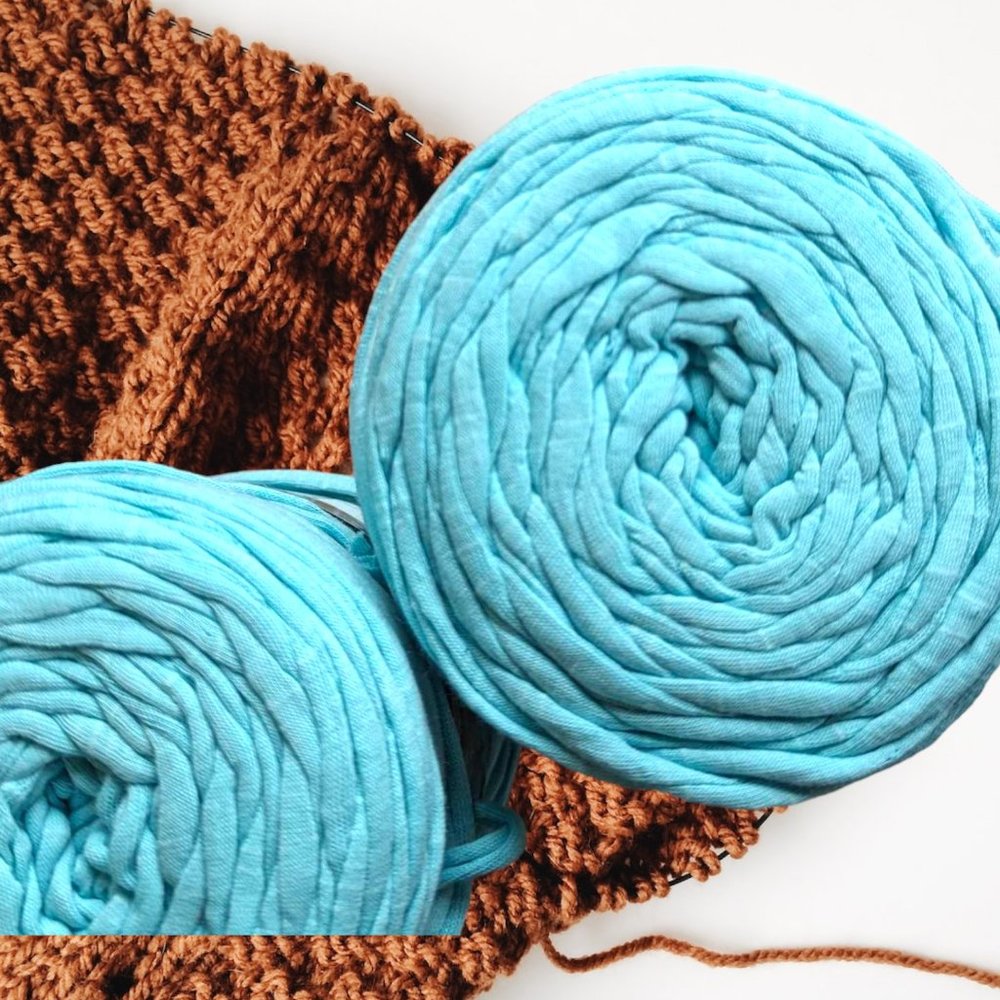 Lion Brand Fettuccini Yarn Bundle of 2 , 20.6oz Lot #60a - Picture 6 of 7
